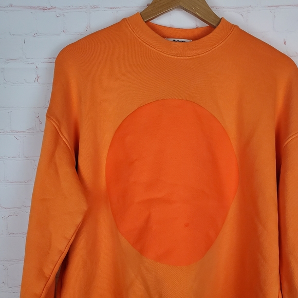 NEW Madhappy Headspace Heritage Crewneck Sweatshirt XS Unisex Orange Long Sleeve - Picture 10 of 15